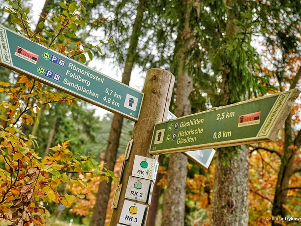 Wegweiser im Hochtaunus