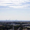 Blick von Bad Homburg nach Frankfurt