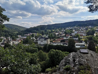 Ausblick vom Wiegerfelsen in Schmitten