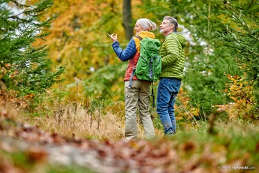 unterwegs auf dem Heilklima-Wanderweg