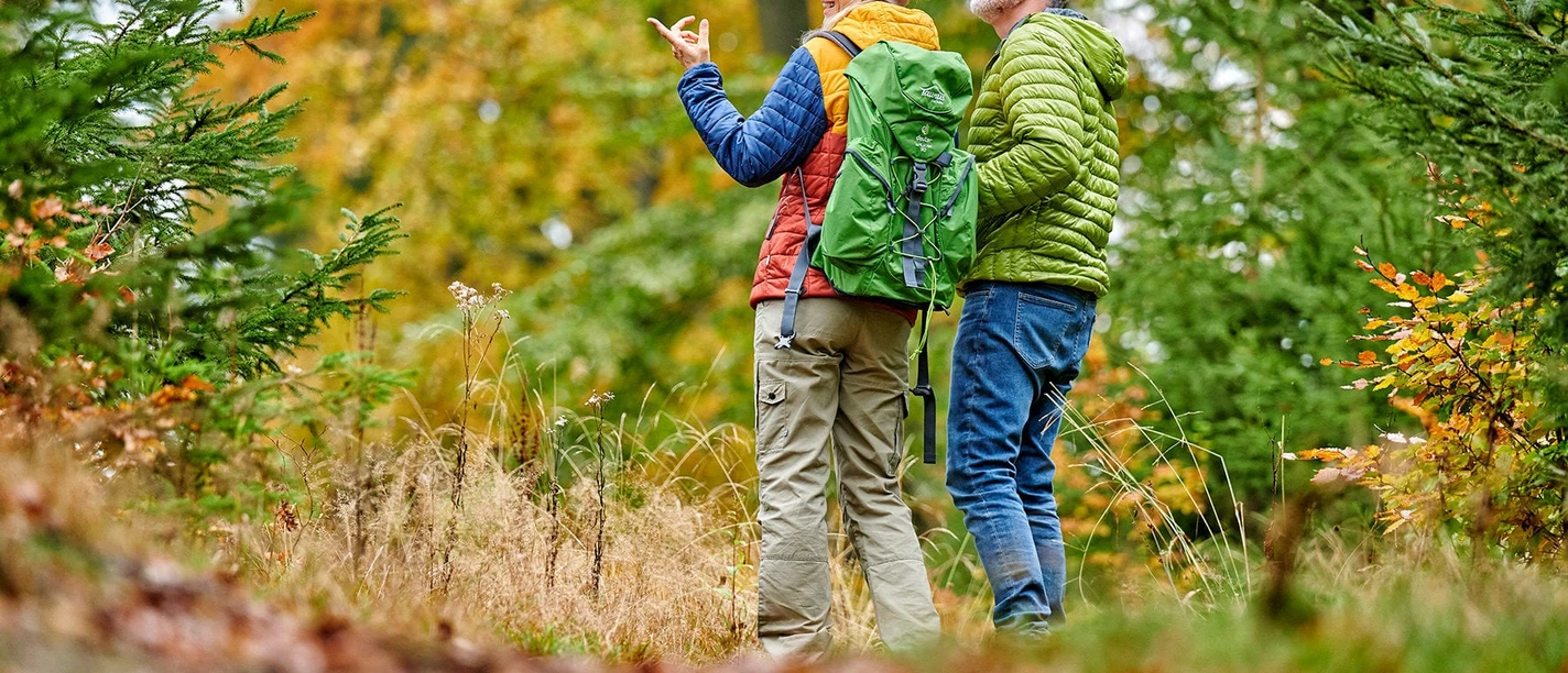 unterwegs auf dem Heilklima-Wanderweg