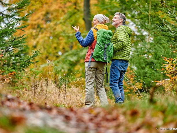 unterwegs auf dem Heilklima-Wanderweg