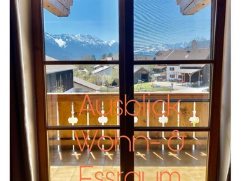 Ausblick Wohn- und Essraum