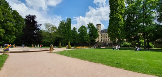 Stadtschloss Fulda mit Schlossgarten