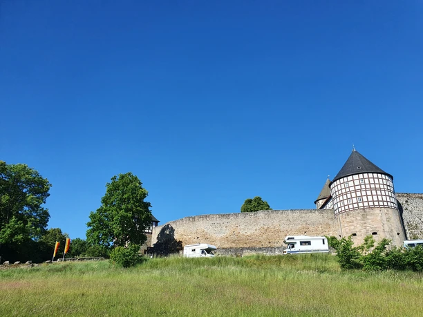 Wohnwagen Burg Herzberg