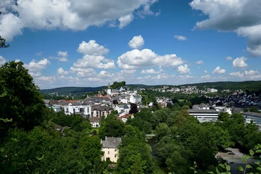 Blick auf die Altstadt von Arnsberg