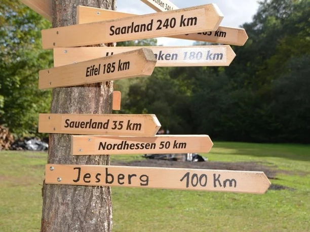 Freizeitanlage Grube Reinhard - Wegweiser