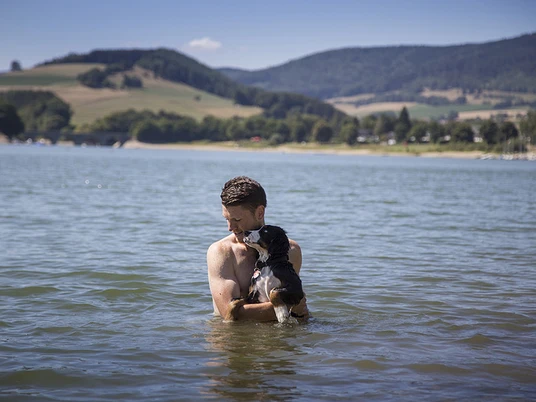 Hundestrand Diemelsee Heringhausen