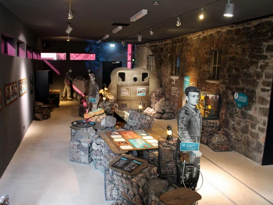 Info-Center im Besucherbergwerk Christiane