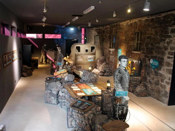 Info-Center im Besucherbergwerk Christiane