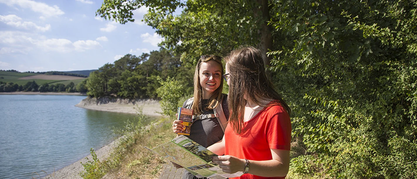 Wandern am Diemelsee im Sauerland