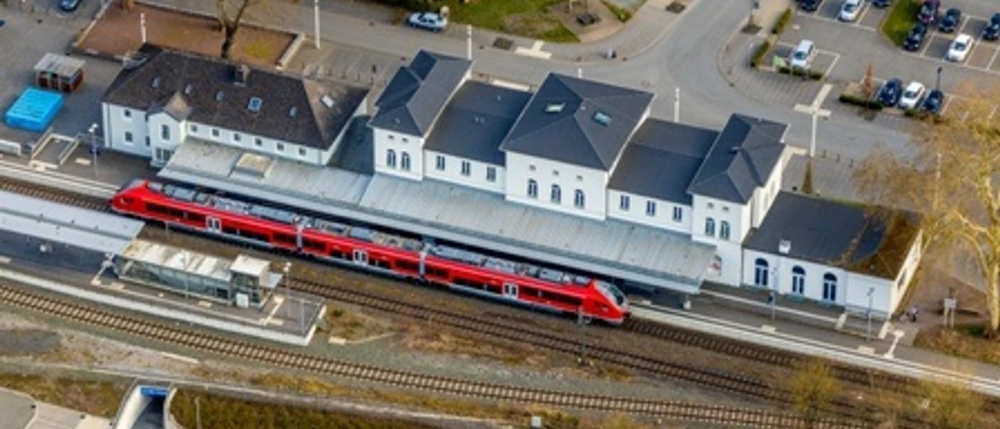 Bahnhof Arnsberg/Westf. / Luftbild
