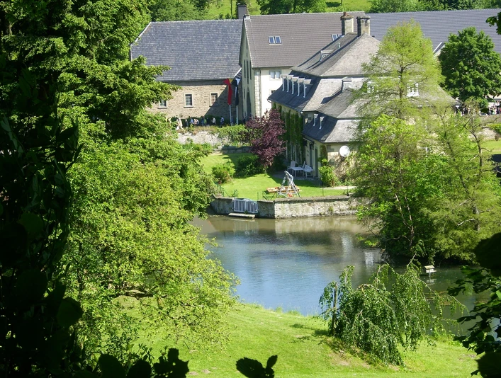 Rückseite Barockschloss Körtlinghausen Rückseite Barockschloss Körtlinghausen