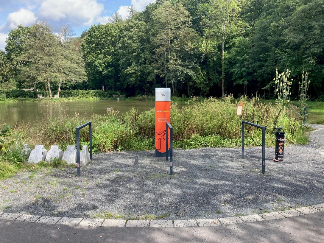 Kahnteich E-Bike Ladestation