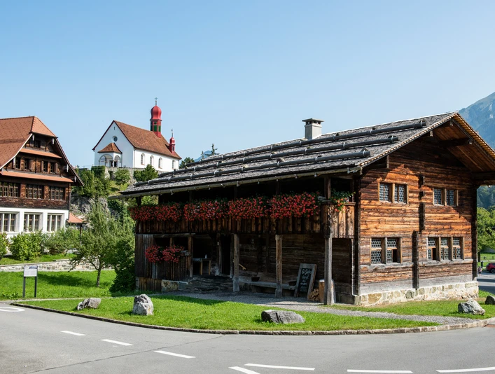 Geburtshaus Bruder Kalus und Kapelle Boromäus Flüeli-Ranft