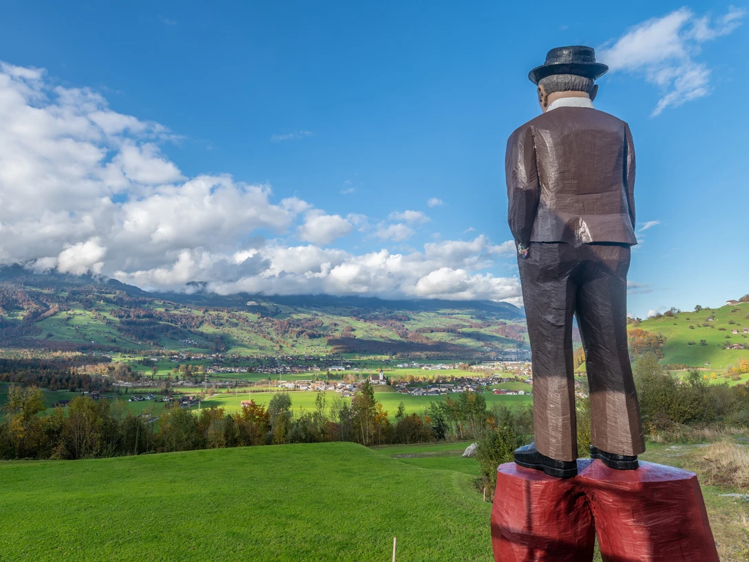 Aussichtspunkt Schacherseppli Figur