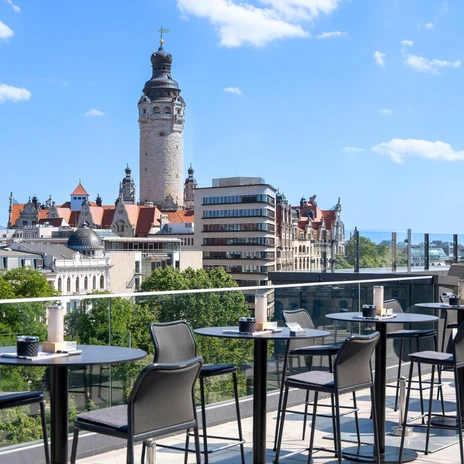 Tagungshotel INNSIDE by Meliá Leipzig mit Dachterrasse - präsentiert vom Leipzig Convention Bureau