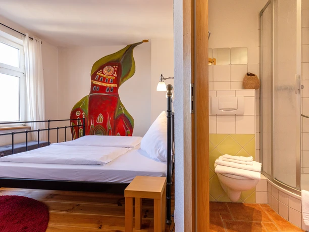 Stadthaus Hotel Lüneburg Doppelzimmer mit eigenem Badezimmer Hotel Stadthaus Lüneburg für Kurzurlaub
