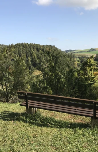 Ruhebank an der Prümer Land Tour 2