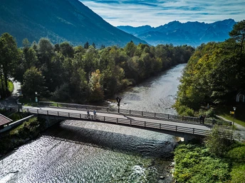 Loisachbrücke Abzweigung Wasserfall-Rundweg