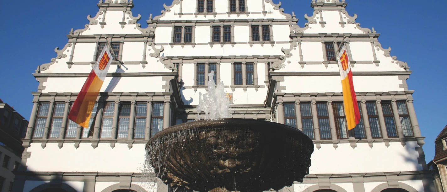 Paderborn_Rathaus_Brunnen © Heiko Appelbaum.tif Paderborner Rathaus