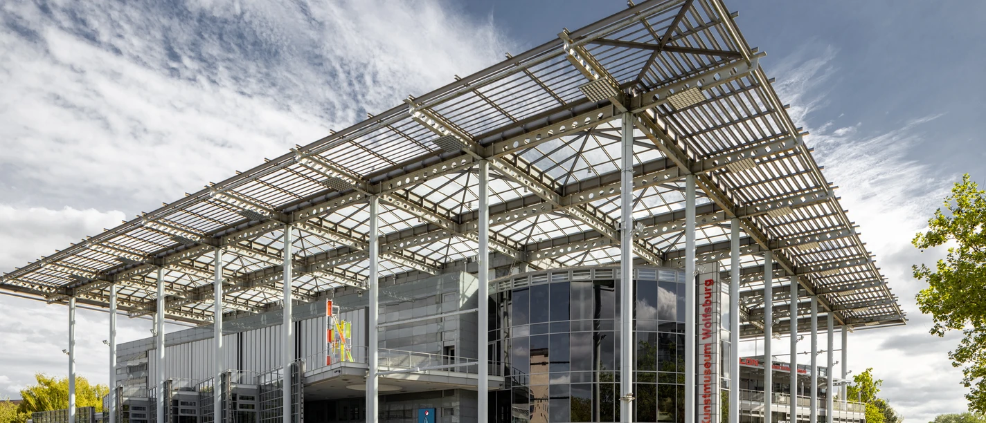 Außenansicht Kunstmuseum Wolfsburg