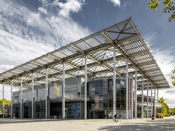 Außenansicht Kunstmuseum Wolfsburg