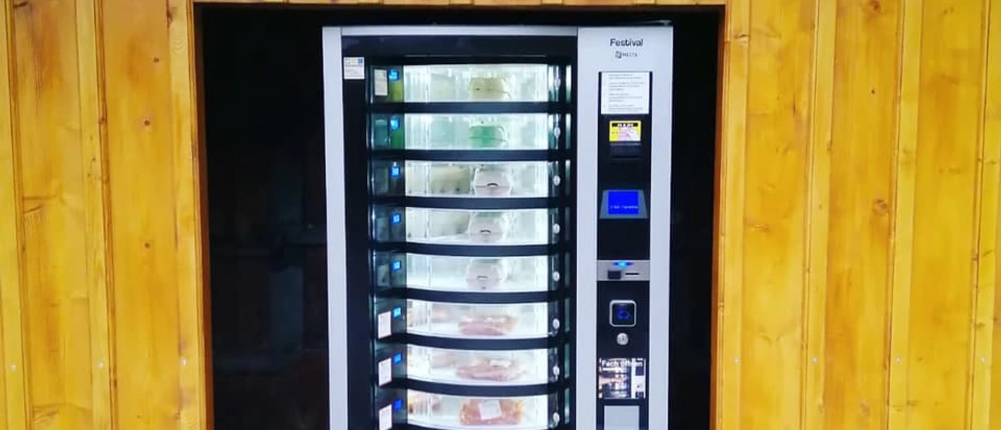 Automat vom Marktschreiber-Hof in Mittenwald