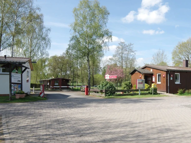 Eingang Waldcamping Bad Zwesten