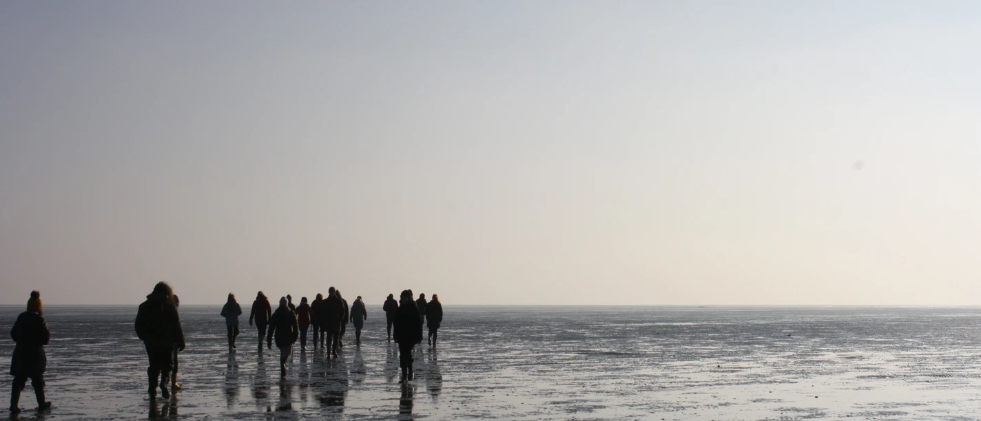 Stille im Watt Wattwanderung