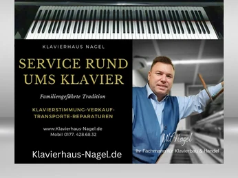 Klavierhaus Nagel Klavierhaus Nagel bietet Service und Handwerk für Klavierbau, mit Fokus auf Tradition und Qualität.