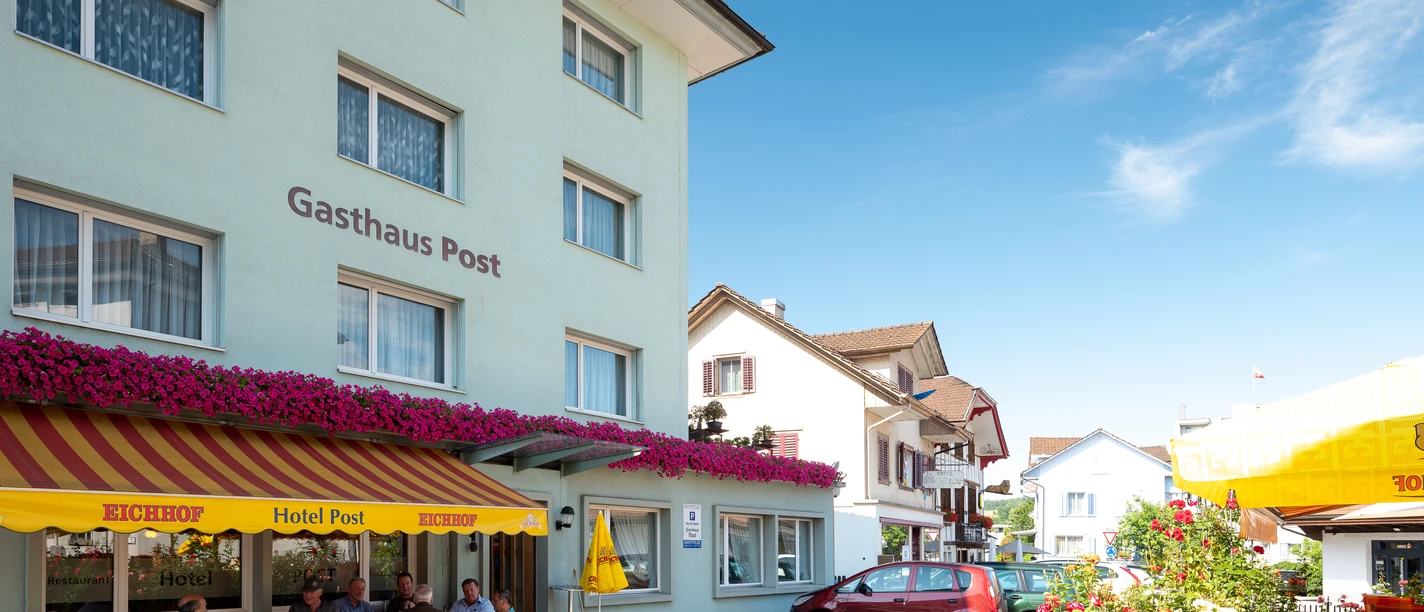 Gasthaus Post Willisau Aussenansicht des Hotel Post Willisau