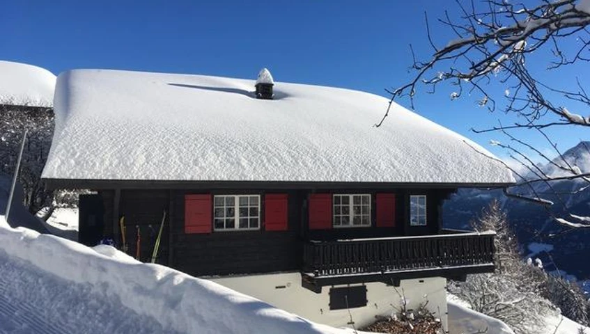 Chalet nah Winter