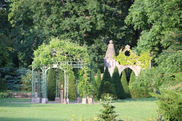 Garten von Schloss Schwöbber in Aerzen Garten von Schloss Schwöbber in Aerzen