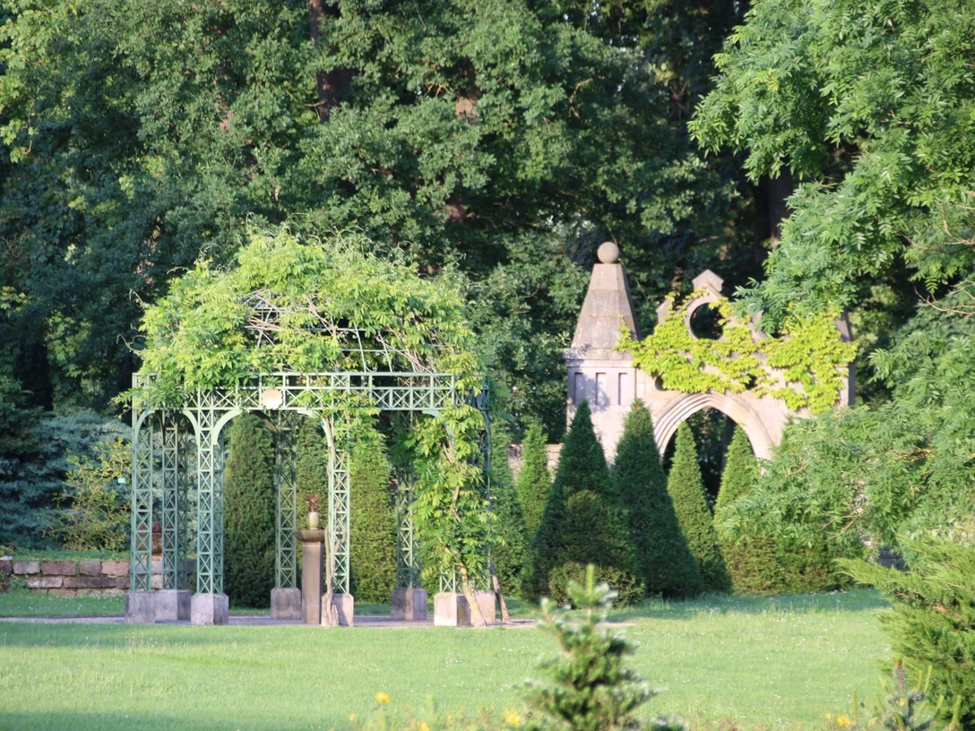 Garten von Schloss Schwöbber in Aerzen Garten von Schloss Schwöbber in Aerzen