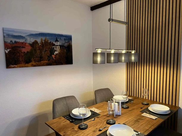 Ferienhaus Hüttenblick - Ferienwohnung Seidenglanz in Harzgerode OT Straßberg - Küche Ferienhaus Hüttenblick - Ferienwohnung Seidenglanz in Harzgerode OT Straßberg - Küche