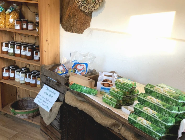 Der Hofladen Rosenbrock in Tarmstedt von innen Der Hofladen Rosenbrock in Tarmstedt von innen