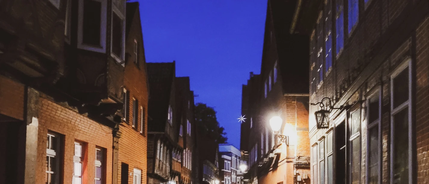 Abendstunde in der Altstadt von Lauenburg