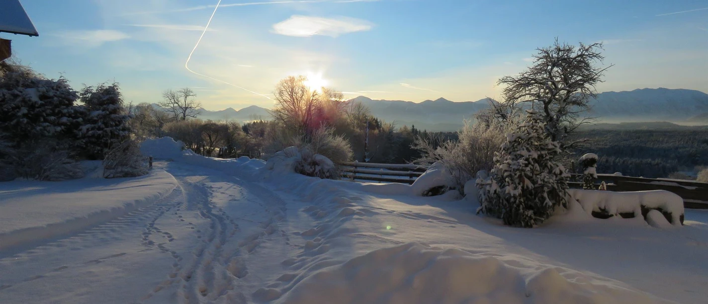 Winter Sonnenaufgang