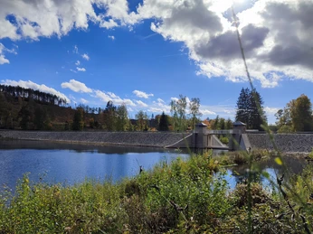 Sösetalsperre Unterwasserbecken Osterode am Harz Sösetalsperre Unterwasserbecken Osterode am Harz