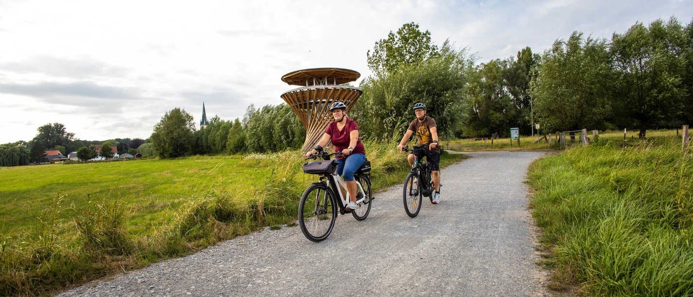Radtour in der Woeste