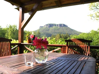 Blick zum Lilienstein