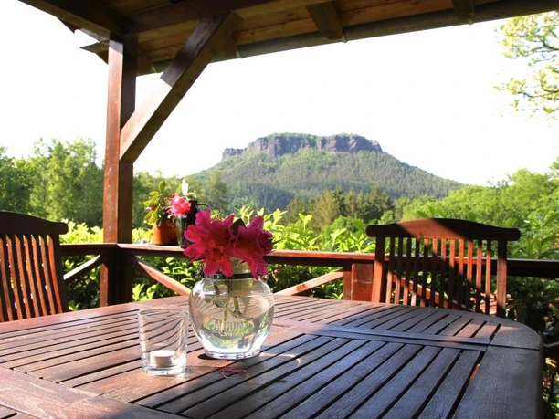 Blick zum Lilienstein