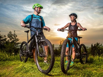 E-Bike Verleih am Fichtelberg