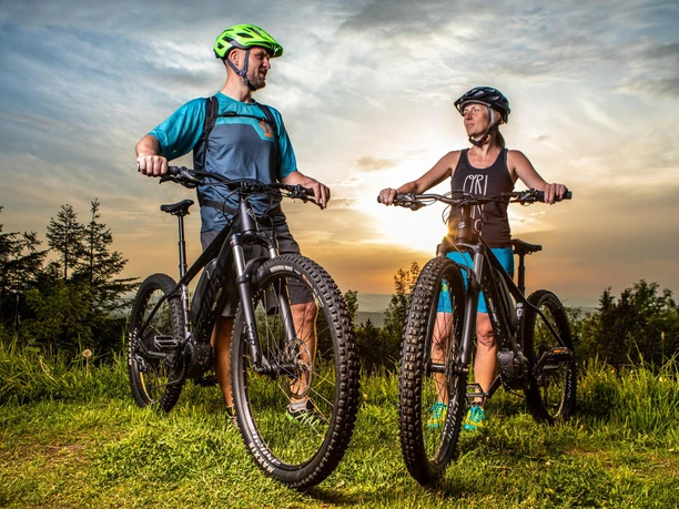 E-Bike Verleih am Fichtelberg