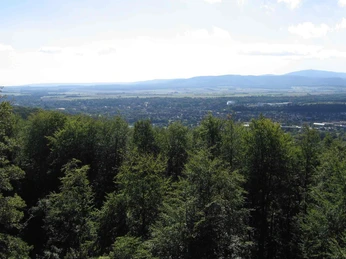 Harlyturm in Vienenburg - Blick vom Turm auf Vienenburg Harlyturm in Vienenburg - Blick vom Turm auf Vienenburg