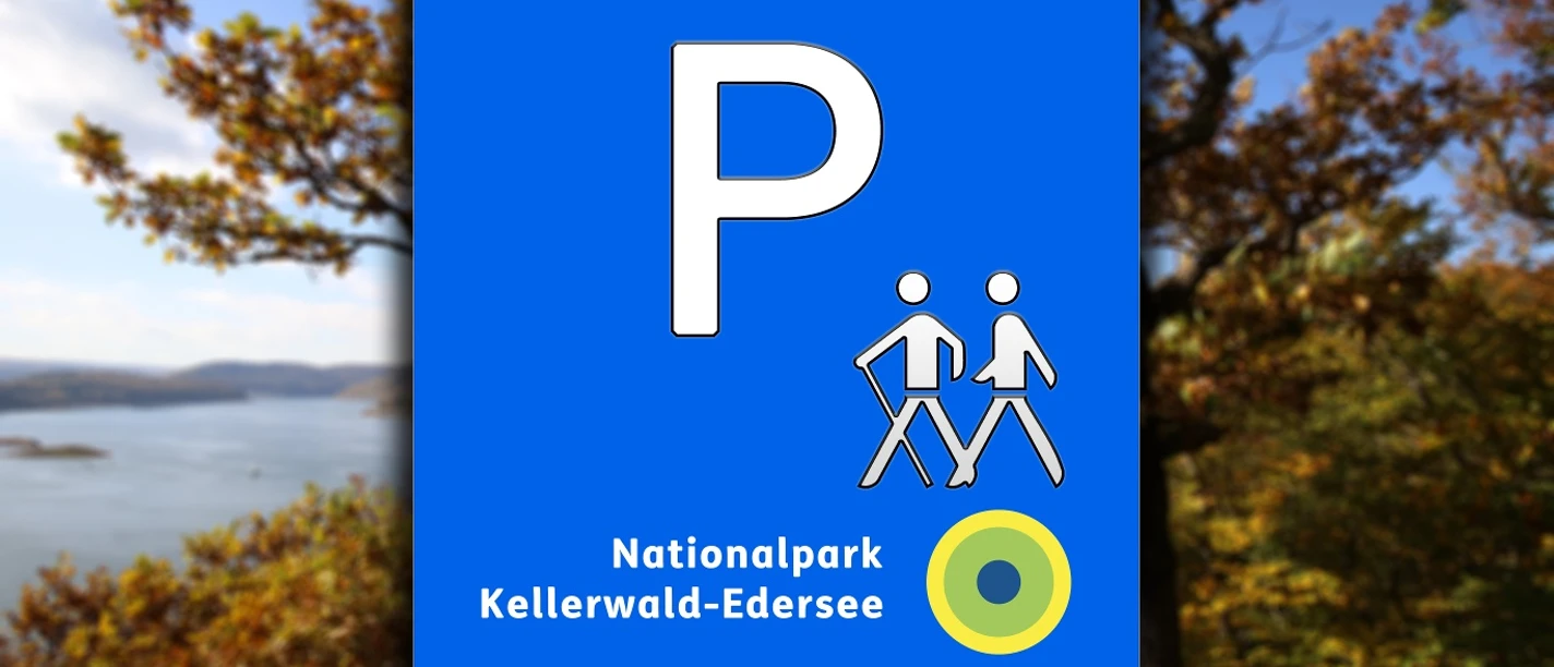 Wanderparkplatz Nationalpark Kellerwald-Edersee Logo