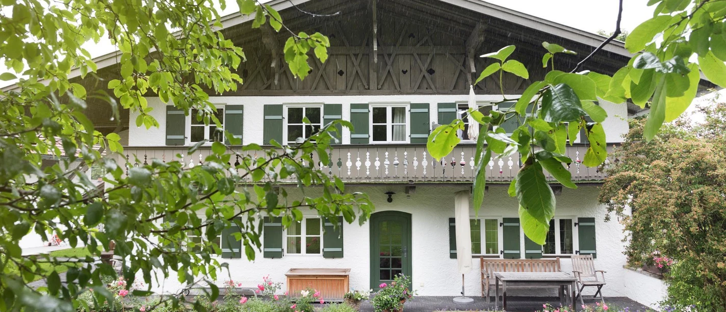 Landhaus Bader - Gartenansicht