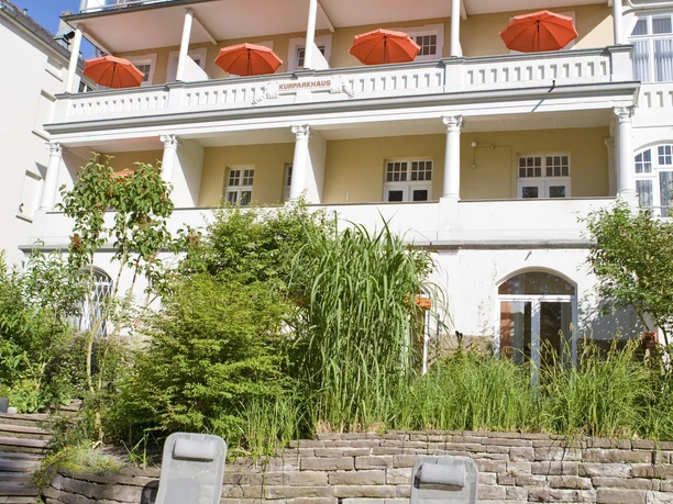 Sicht aus dem Kurpark