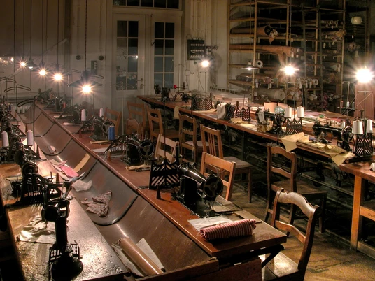 Nähsaal Museum Wäschefabrik
